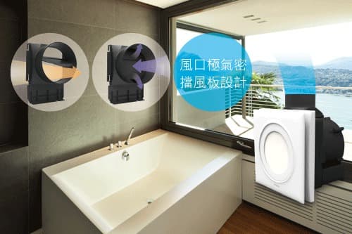 你家衛浴也沒對外窗嗎？風水不好又傷身！