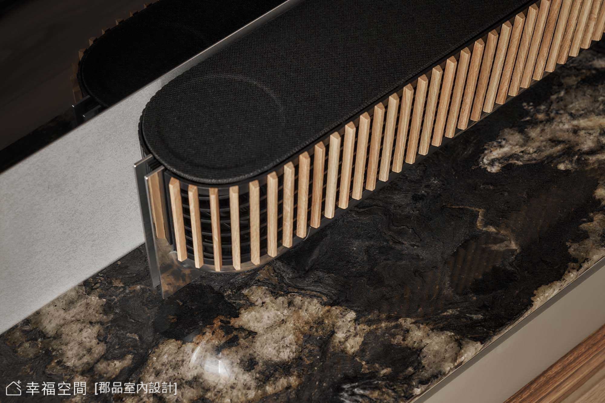 現代風客廳石材電視櫃