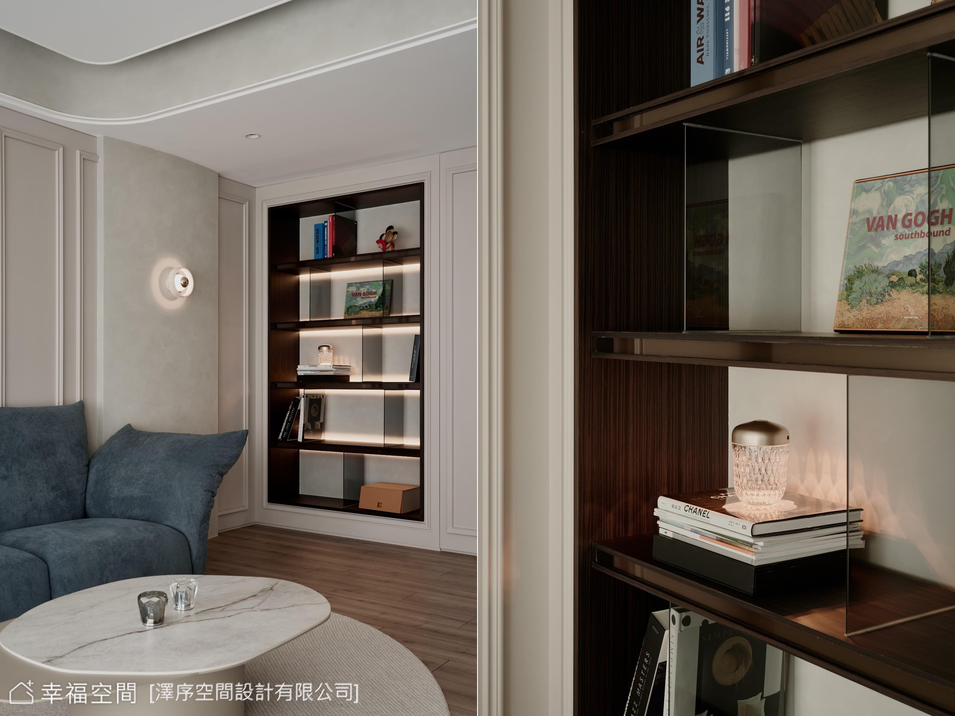 客廳書牆設計