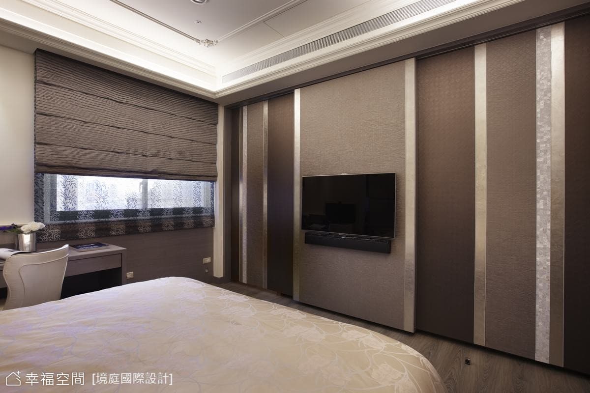 主臥電視牆