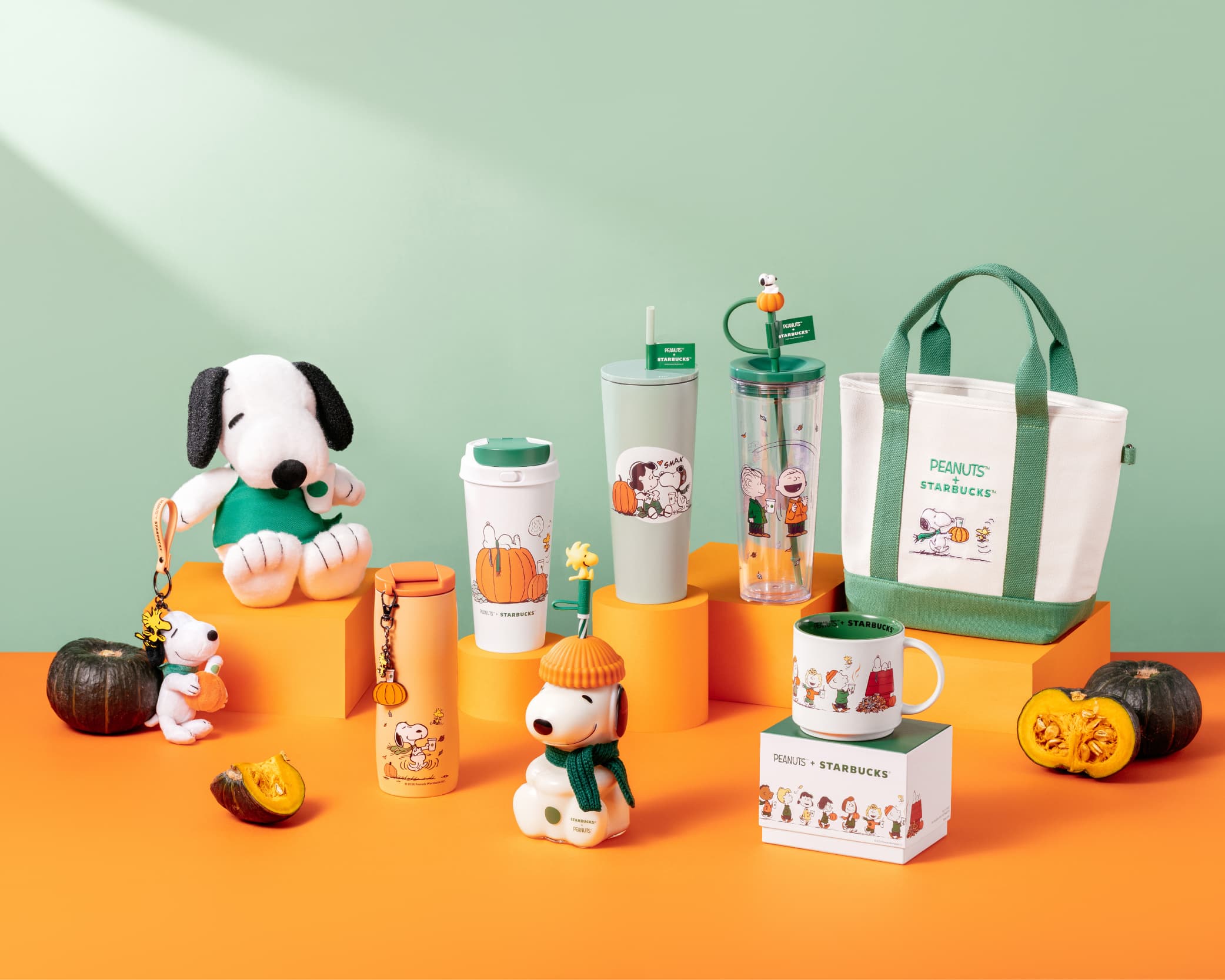 串起跨世代共同的秋日回憶！Peanuts™ × Starbucks®推出限定聯名系列