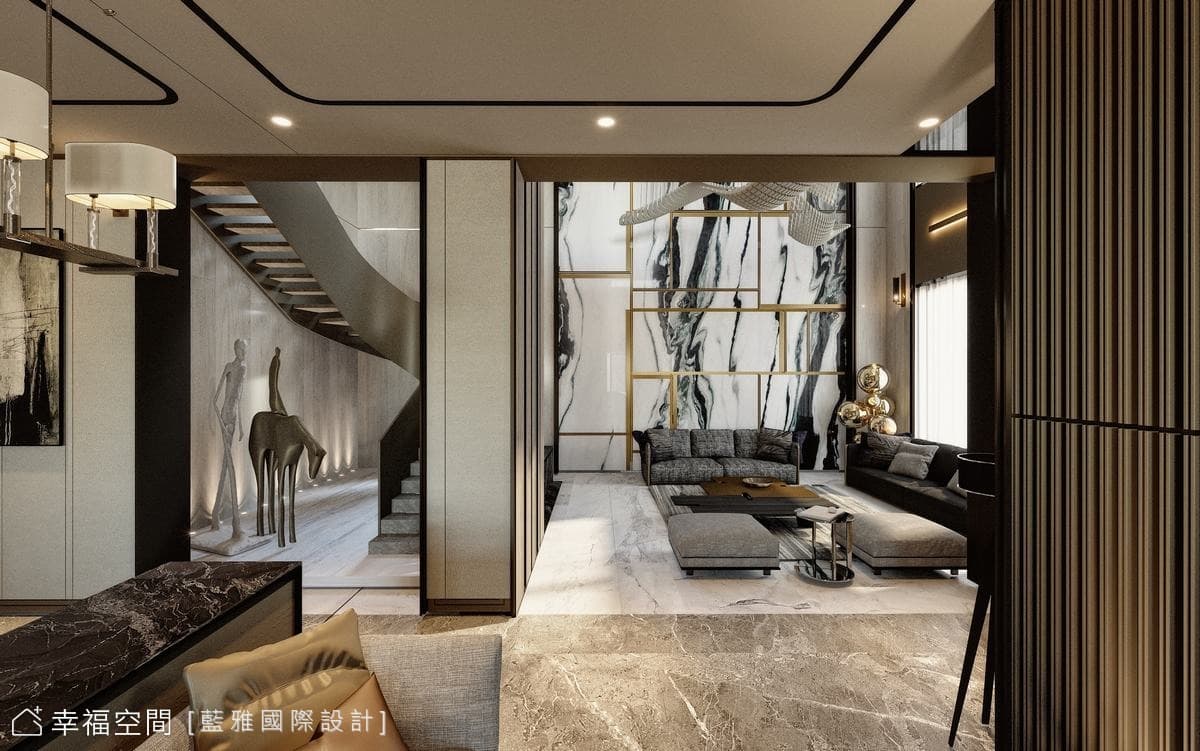 潑墨牆面