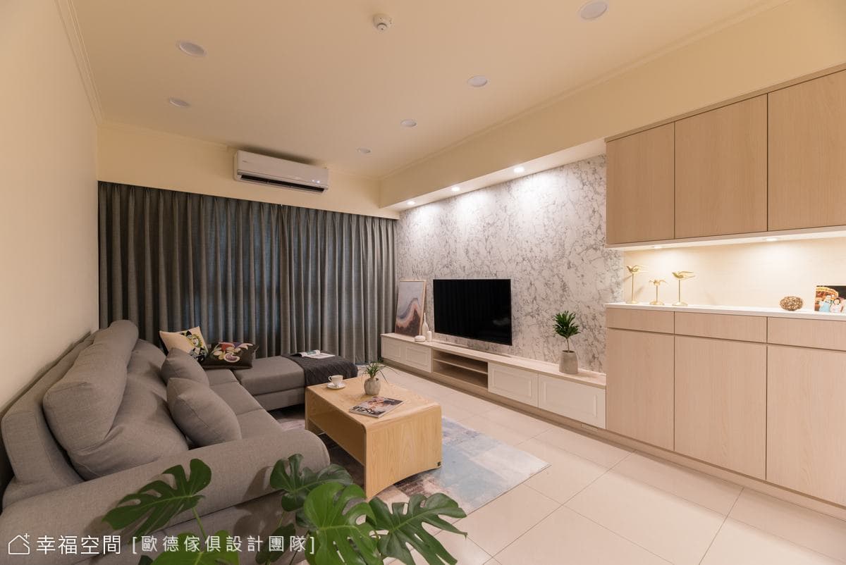 延續舊家溫暖回憶！系統傢俱砌築高收納機能清新宅