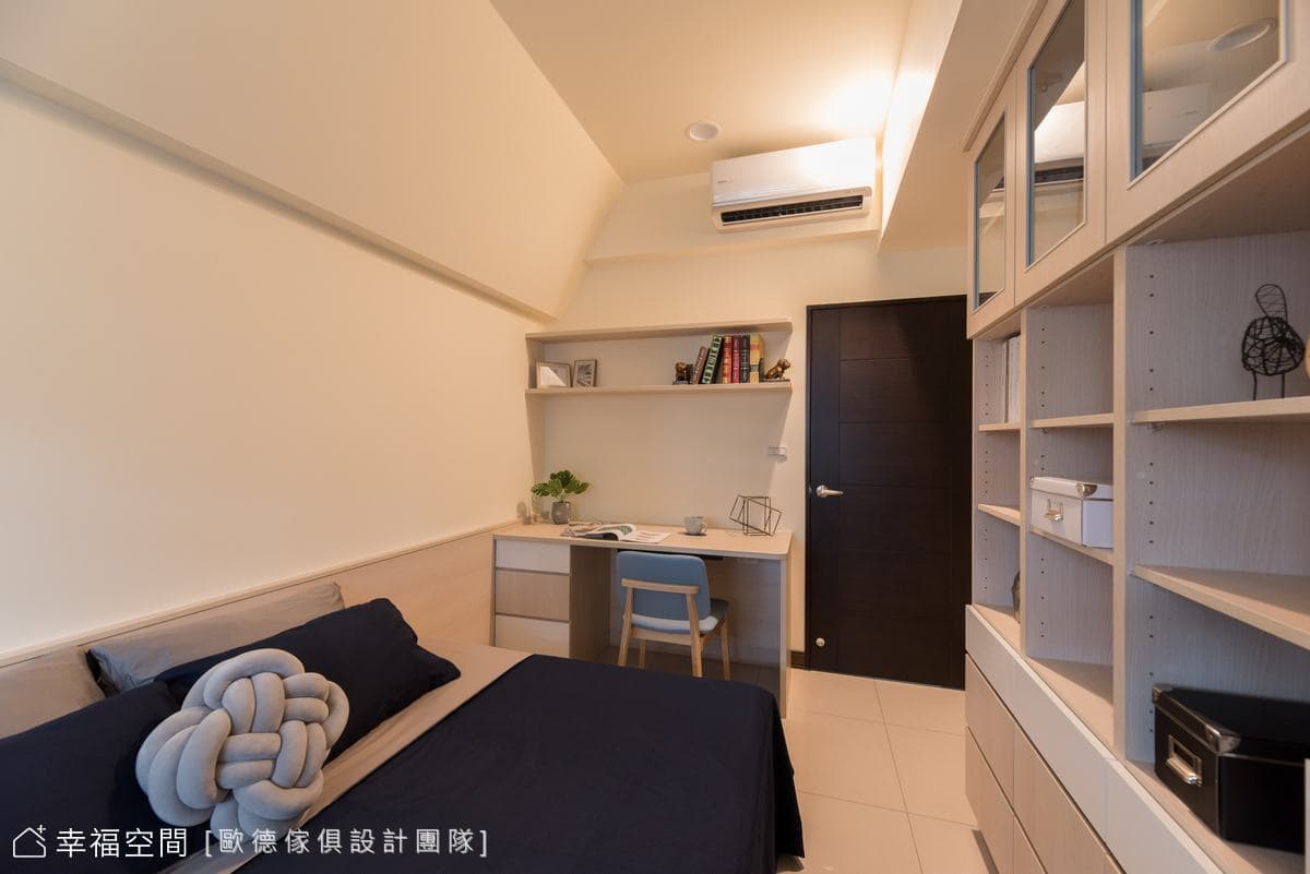 延續舊家溫暖回憶！系統傢俱砌築高收納機能清新宅