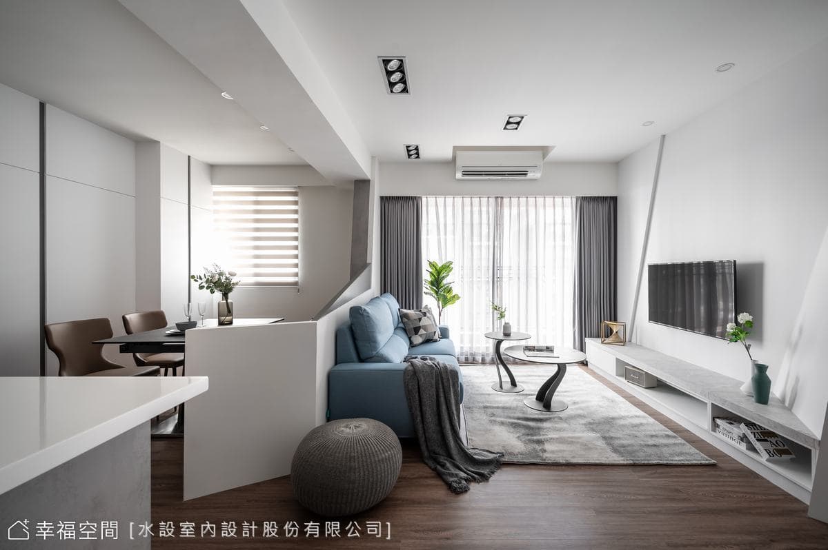 翻玩幾何　打造獨立女性的19坪時尚居