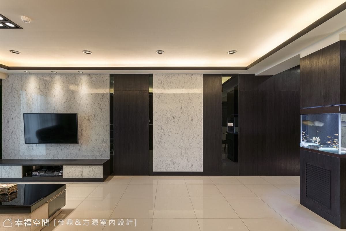黑灰白現代風格｜30坪｜桃園、中壢、楊梅