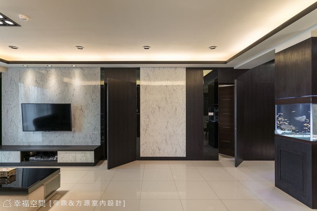 黑灰白現代風格｜30坪｜桃園、中壢、楊梅