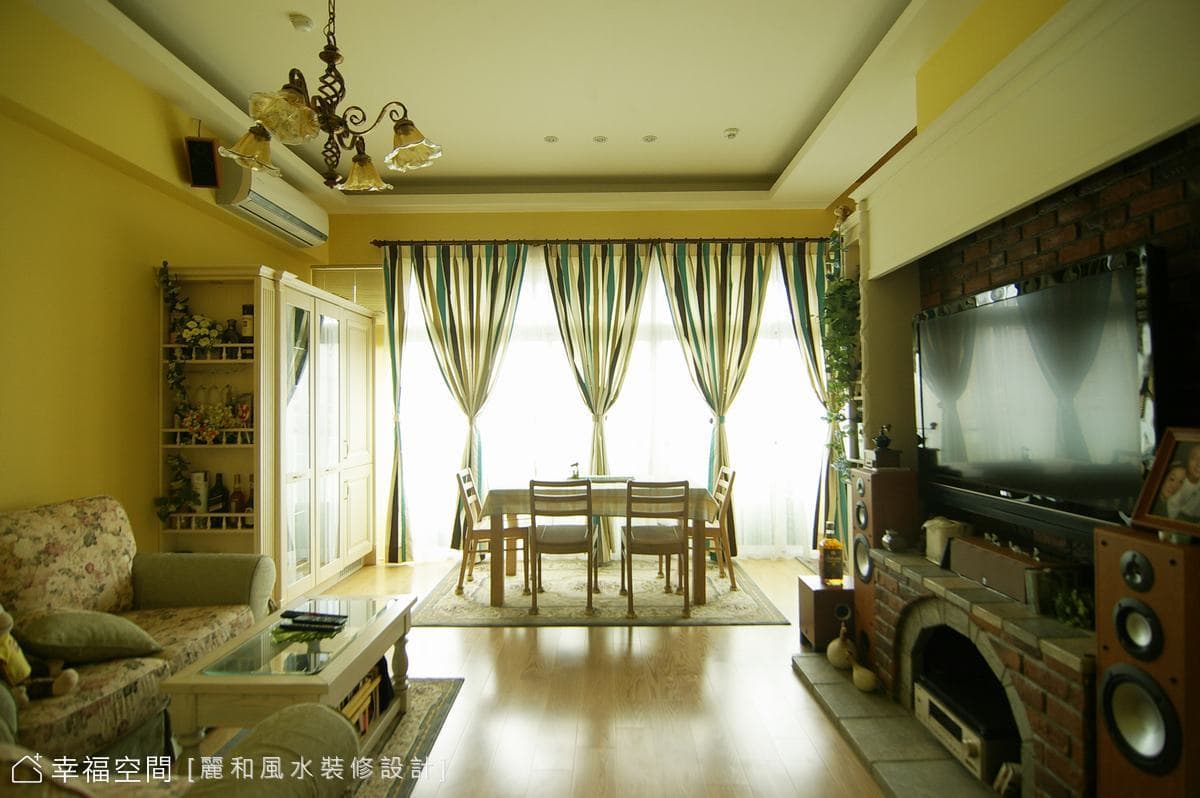 托斯卡尼鄉村風新婚宅|20坪