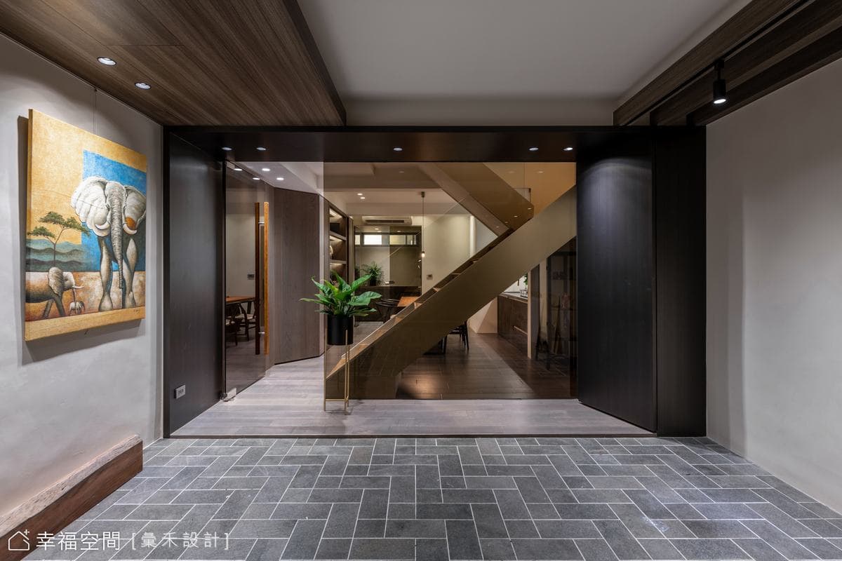 老屋變身住辦合一宅 型塑多元風格空間感