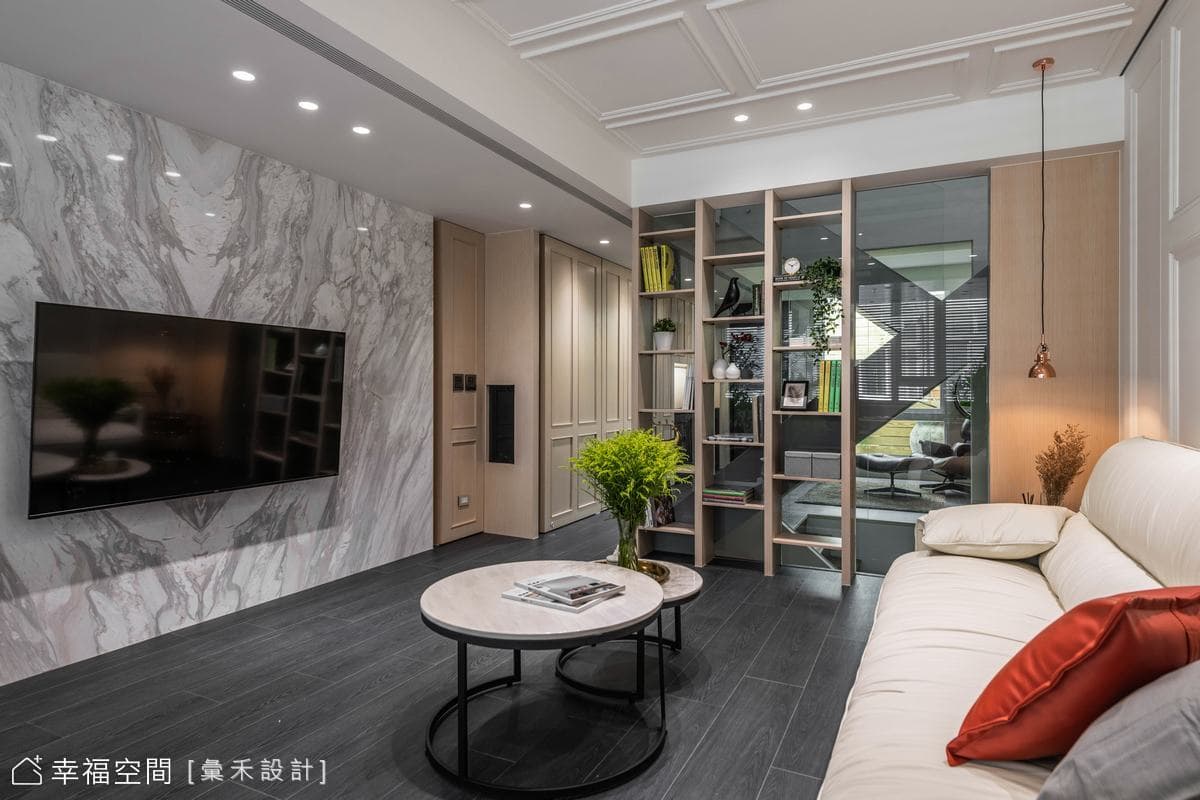 老屋變身住辦合一宅 型塑多元風格空間感