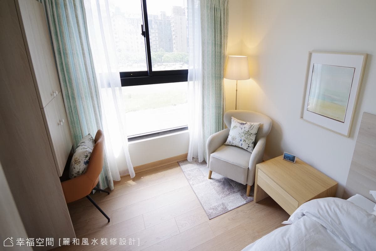 美式渡假風，閨蜜們的恬息空間│13坪