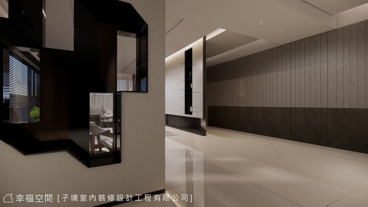 灰階基調交織異材質 打造舒適現代質感宅