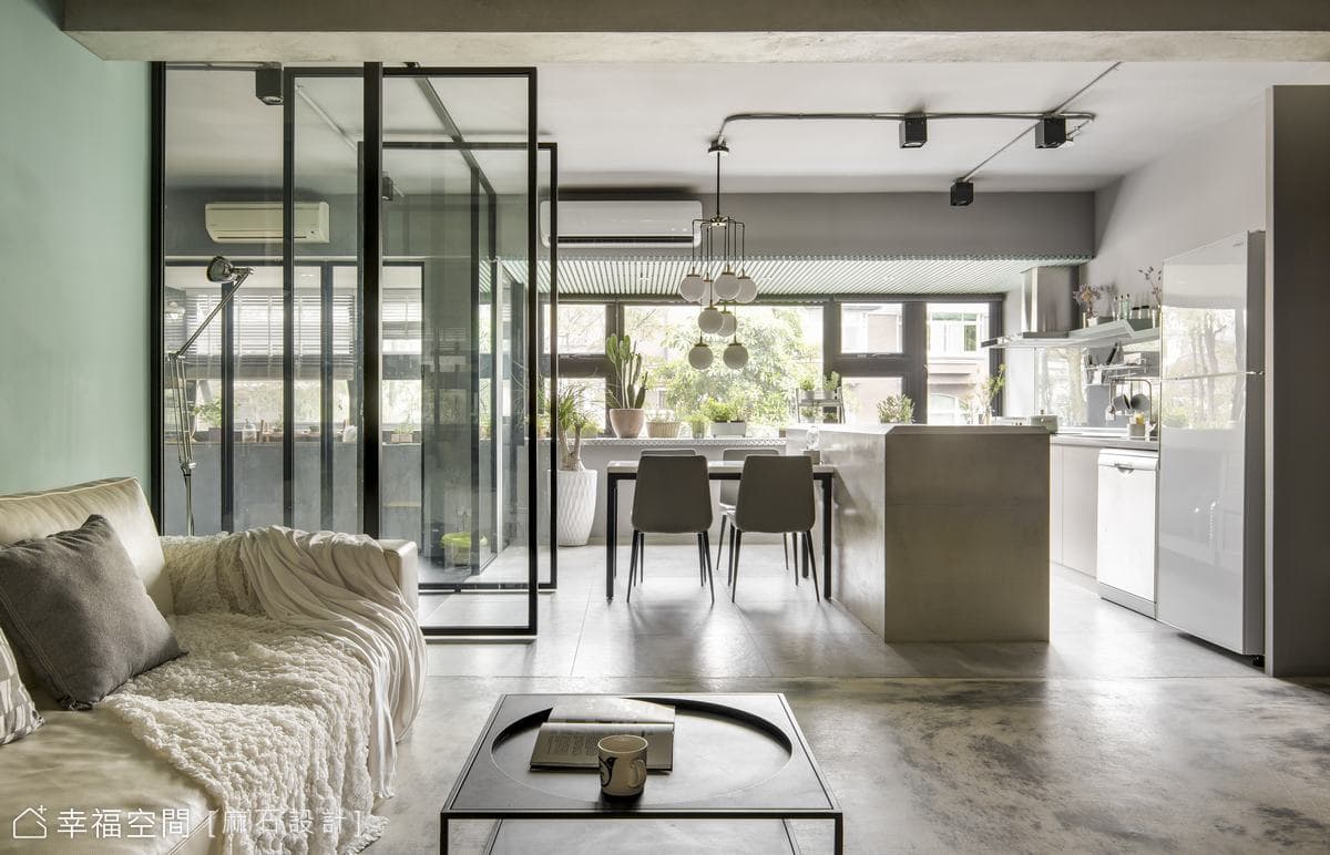 空氣感文青宅｜工業風