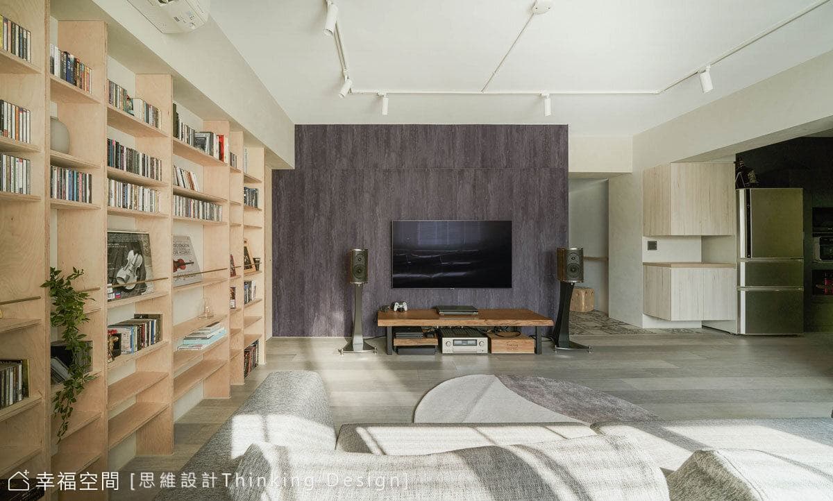老屋換新顏 開闊格局變身簡約日式文青宅