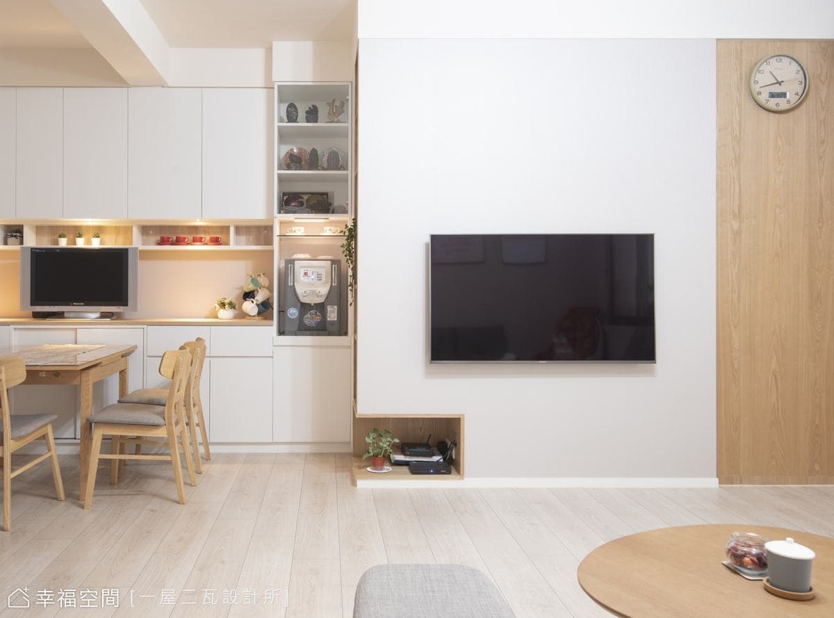 我的專屬無印風│北歐風│老屋翻新│25坪│３房、２廳、１衛