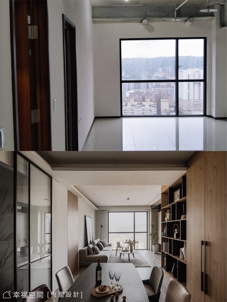 一起展開我們的浪漫混搭生活｜現代風｜28坪｜3房、2廳、3衛