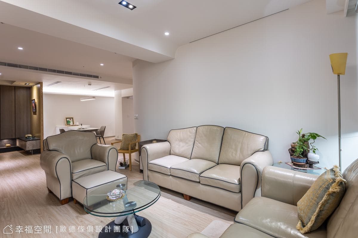 解構老舊商空格局 轉化為星級飯店般的舒適宅│31坪│2房、1廳、1衛