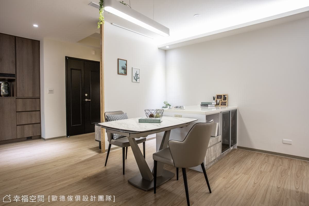 解構老舊商空格局 轉化為星級飯店般的舒適宅│31坪│2房、1廳、1衛