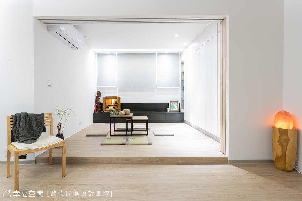 解構老舊商空格局 轉化為星級飯店般的舒適宅│31坪│2房、1廳、1衛