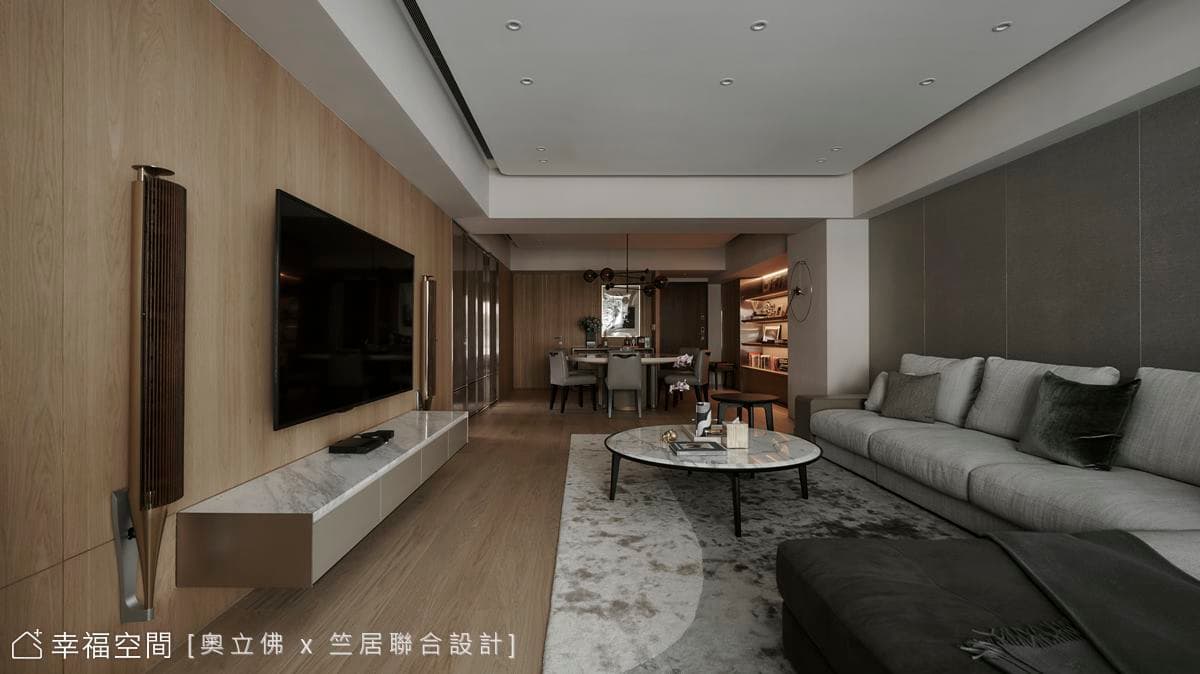 浮世中的微光森林｜現代風｜65坪｜3 房、2廳、2衛