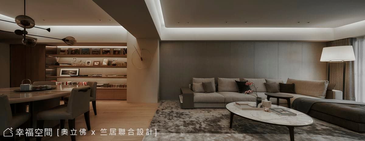 浮世中的微光森林｜現代風｜65坪｜3 房、2廳、2衛