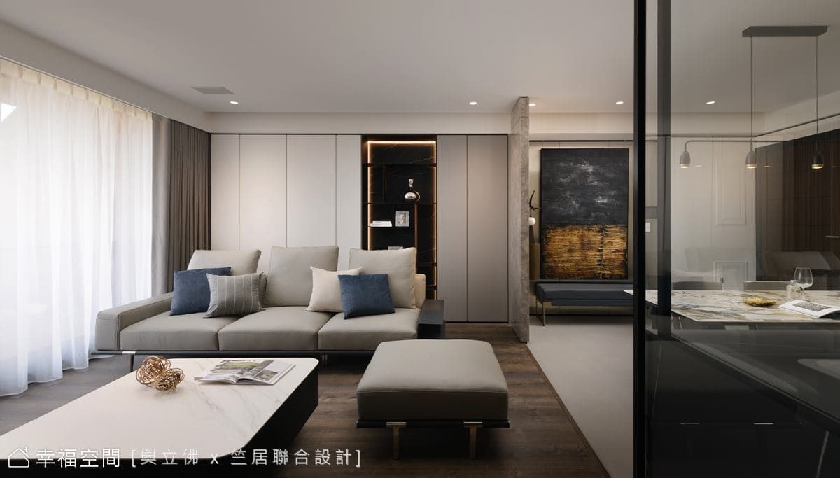 現代人文風尚 譜寫一個人的精彩生活｜現代風格｜58坪｜2房、2廳、2 衛