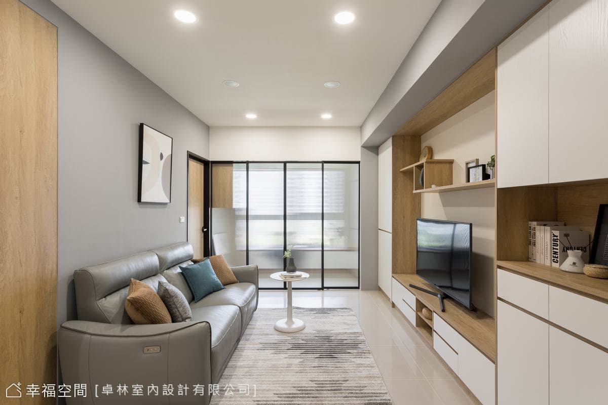 半毛胚重劃嶄新格局 綻放北歐小宅光彩｜24坪｜1+1房、2廳、1衛