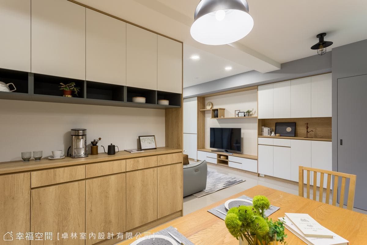 半毛胚重劃嶄新格局 綻放北歐小宅光彩｜24坪｜1+1房、2廳、1衛