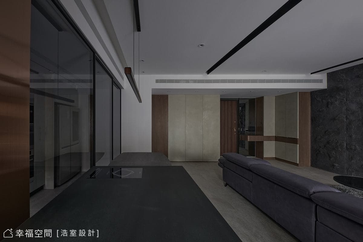 新穎材質堆疊時尚 30坪雙倍放大術│現代風│3房、2廳、2衛