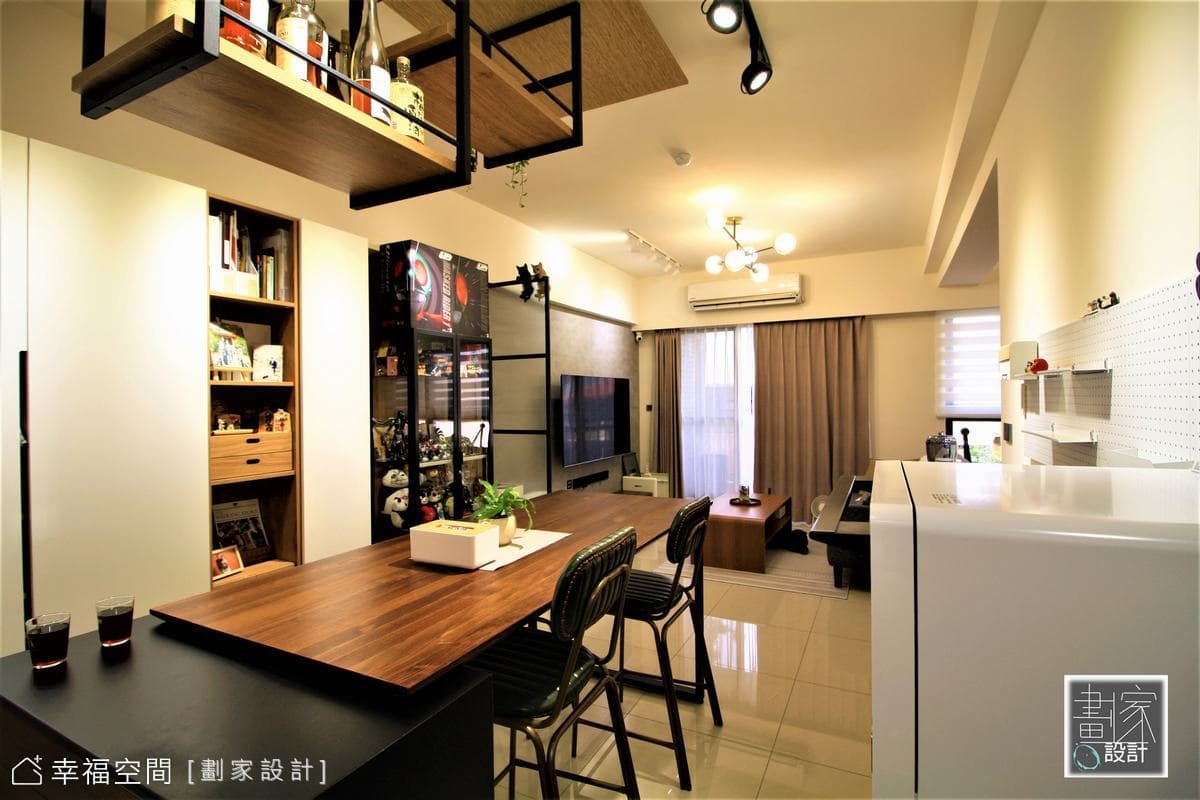 融合人貓同居需求 百萬預算打造Loft輕工業宅
