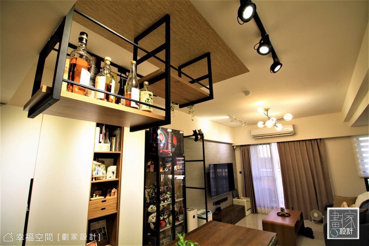 融合人貓同居需求 百萬預算打造Loft輕工業宅