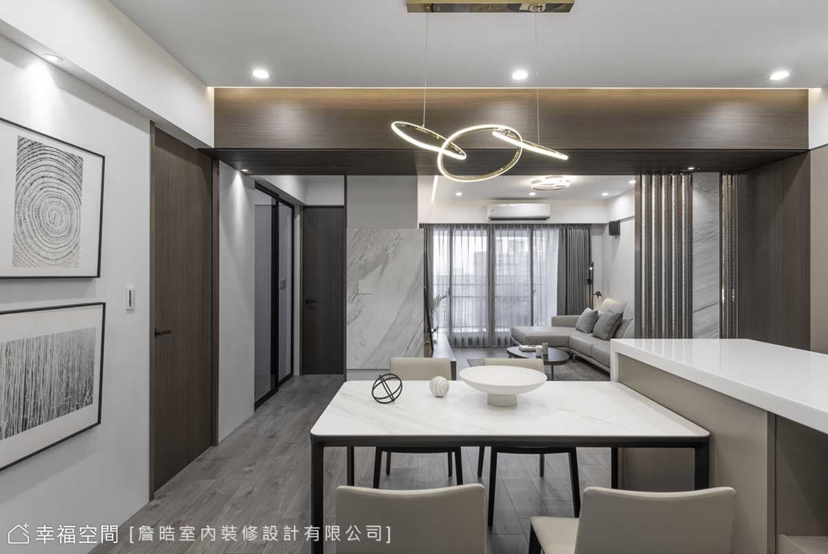 量身重劃新格局 客變清爽現代宅