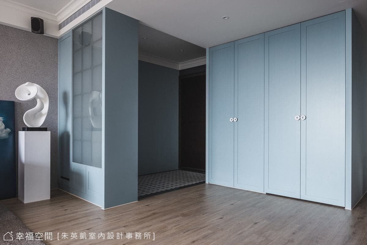 沐光水色青於藍 打造融合風暖心療寓居