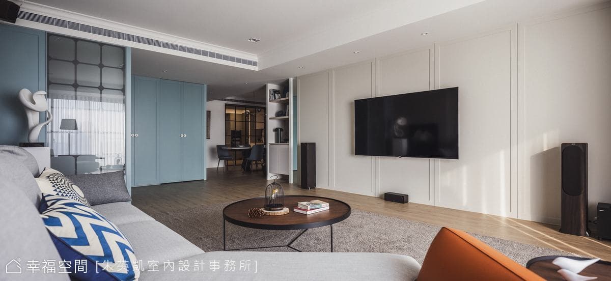 沐光水色青於藍 打造融合風暖心療寓居