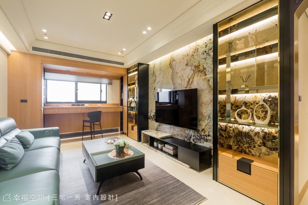 河岸景觀宅 打造夢想杜拜柏金屋｜27坪