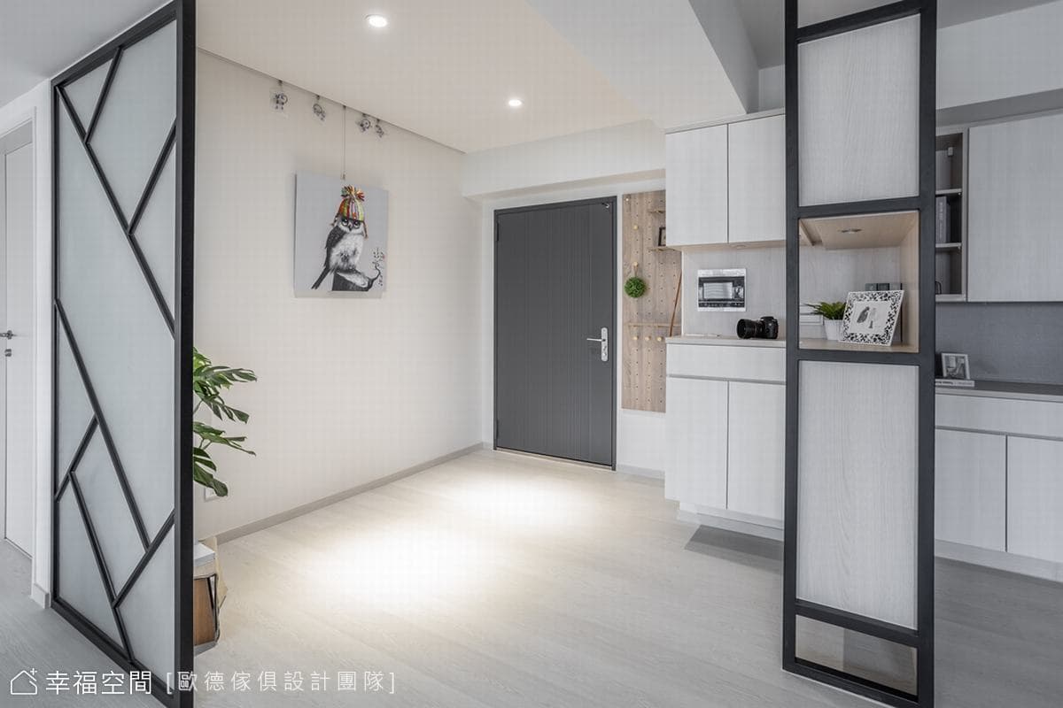以雙倍空間尺度創造Max收納機能，圍塑高品質進階生活！│現代簡約風│33坪