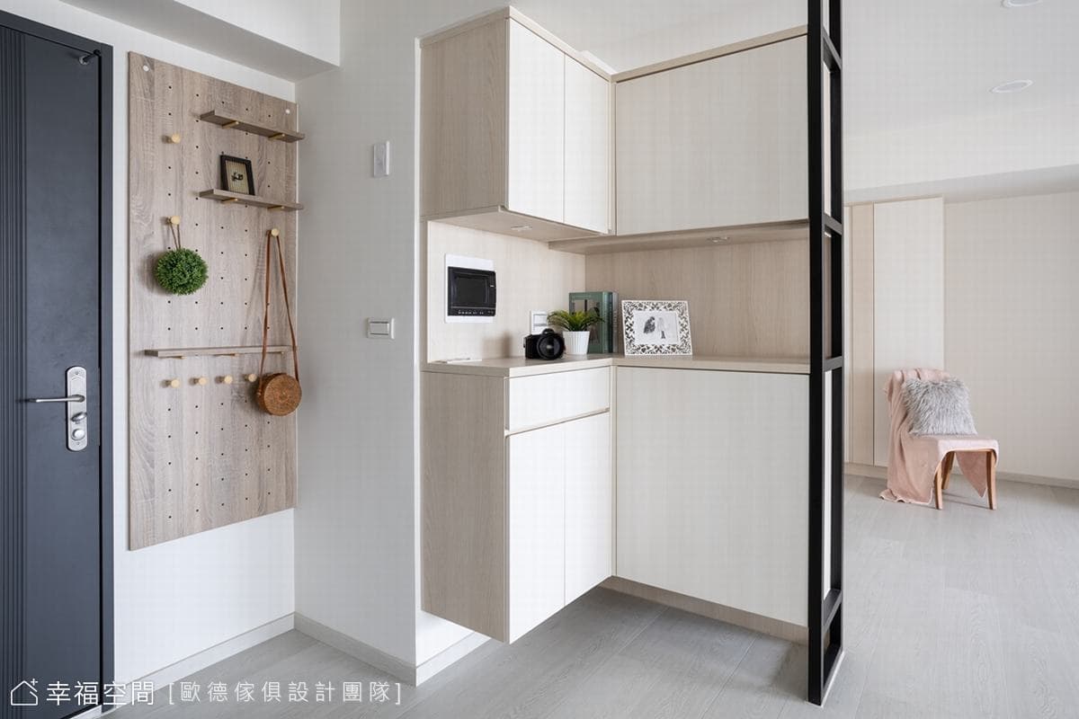 以雙倍空間尺度創造Max收納機能，圍塑高品質進階生活！│現代簡約風│33坪
