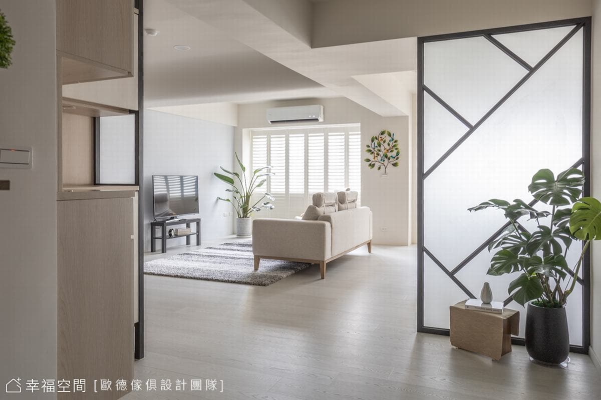 以雙倍空間尺度創造Max收納機能，圍塑高品質進階生活！│現代簡約風│33坪