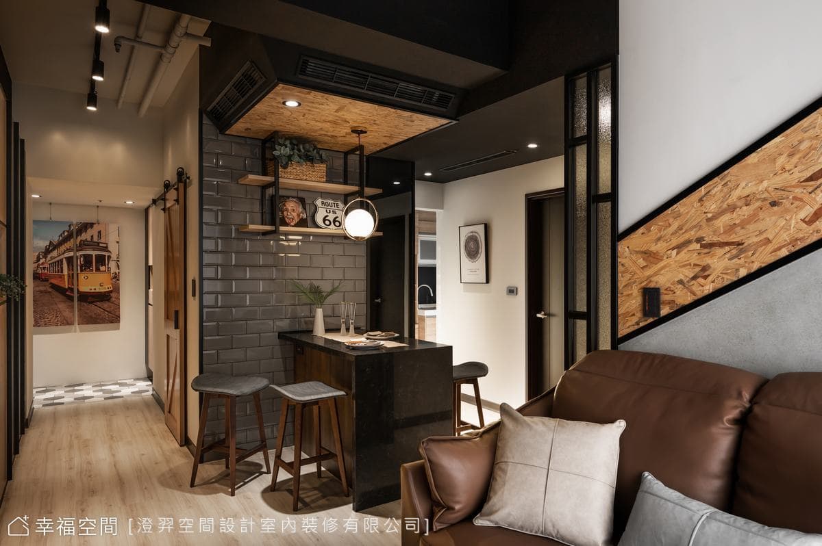 Loft質感宅｜25坪｜2＋1房、 2 廳、2衛