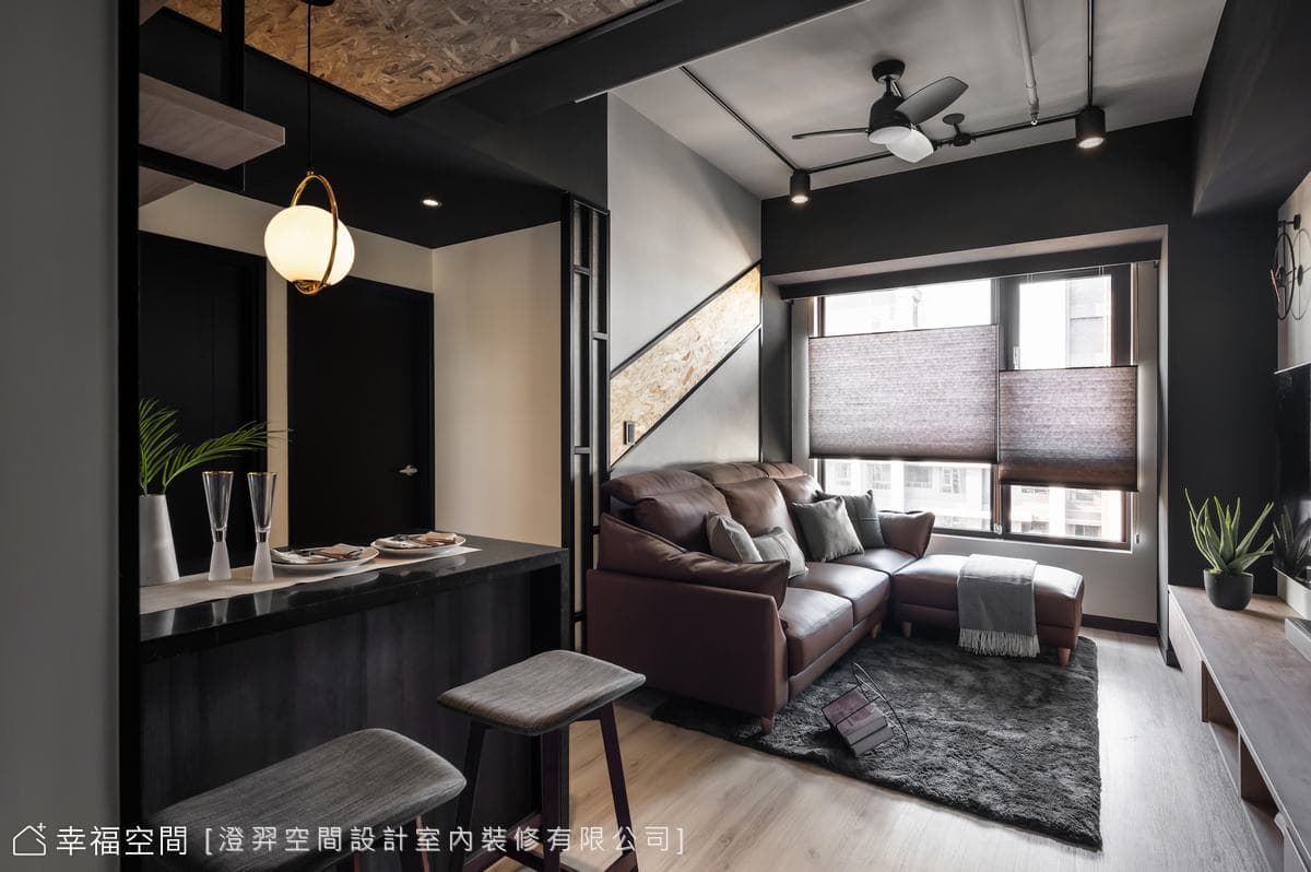 Loft質感宅｜25坪｜2＋1房、 2 廳、2衛
