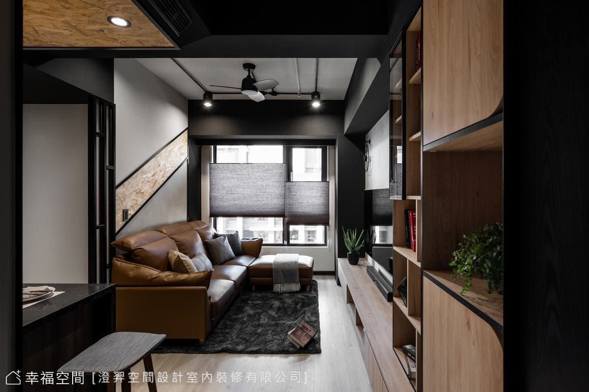 Loft質感宅｜25坪｜2＋1房、 2 廳、2衛
