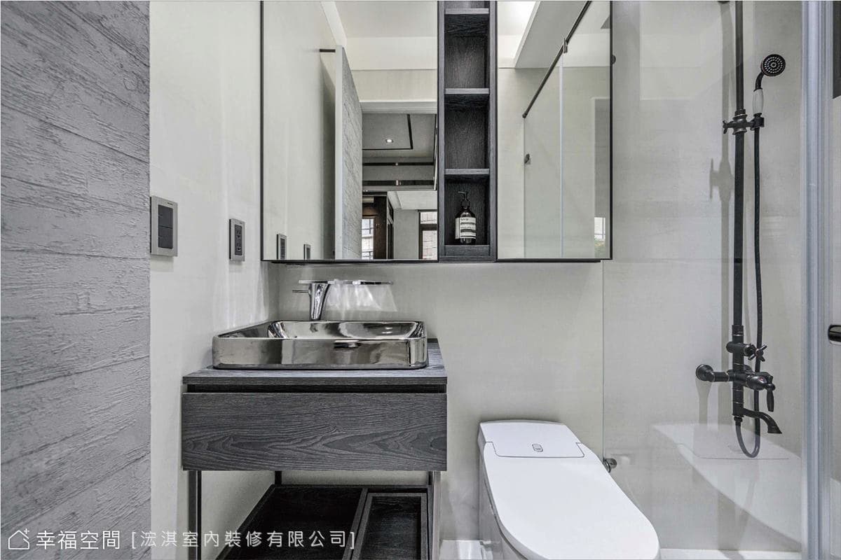 HC Design｜高顏質設計夫妻檔 訂製時尚輕奢自宅｜60坪｜３房、２廳、２衛
