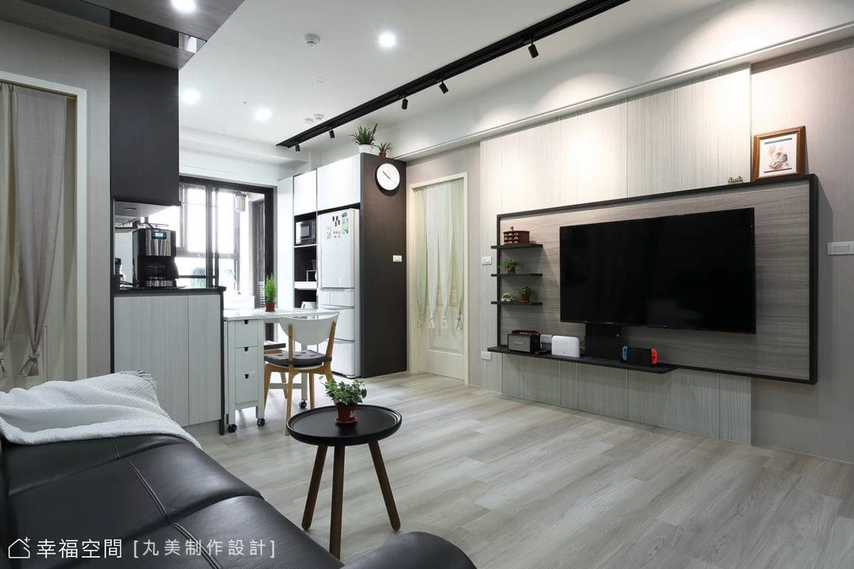 開放明亮格局 敘寫舒心自在生活｜35坪｜2房、2廳、2衛