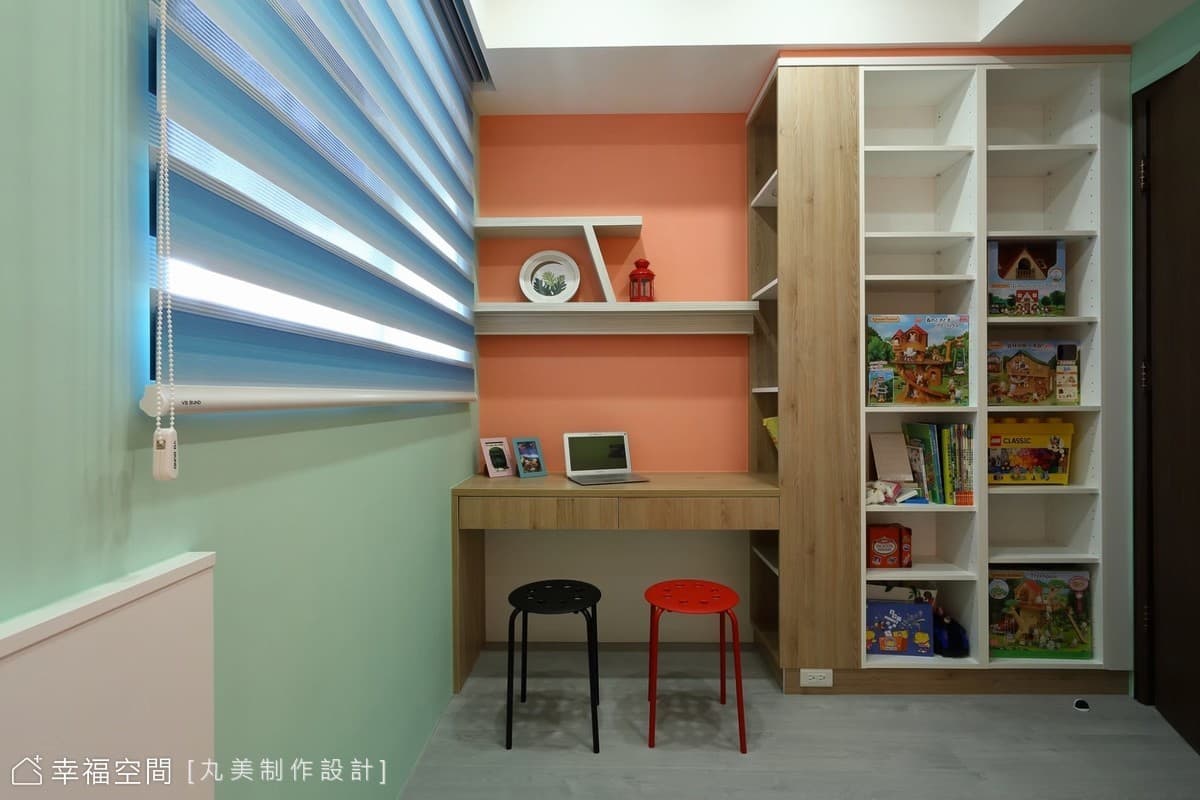 玩轉色彩反差 變換空間趣味 | 現代風 | 25坪