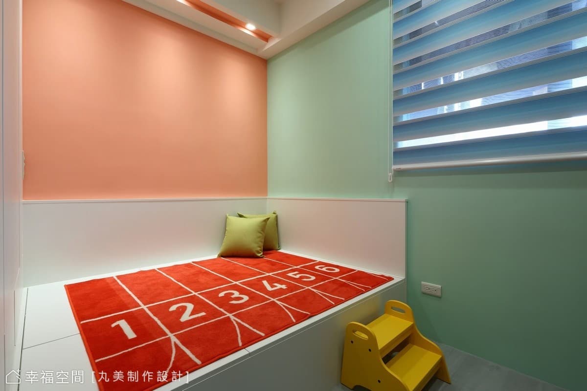 玩轉色彩反差 變換空間趣味 | 現代風 | 25坪