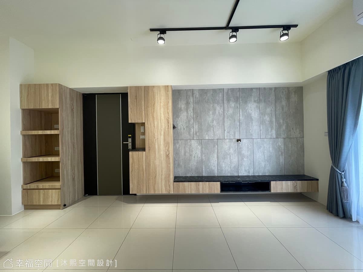 開闊簡約 台中小坪數2房1廳 | 現代風 | 18坪