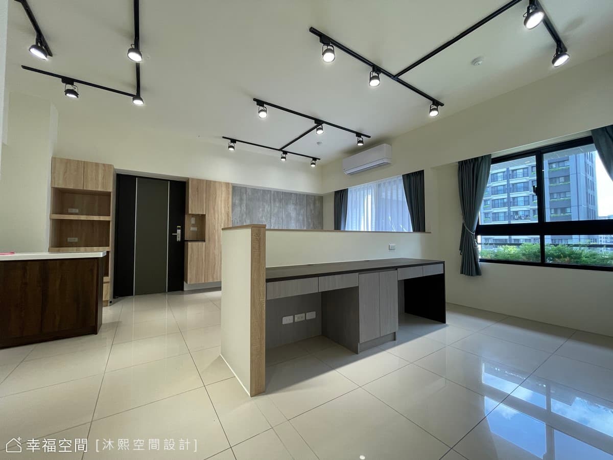 開闊簡約 台中小坪數2房1廳 | 現代風 | 18坪