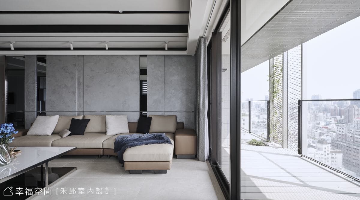 輕奢光感宅 收攬繁城景致｜25坪