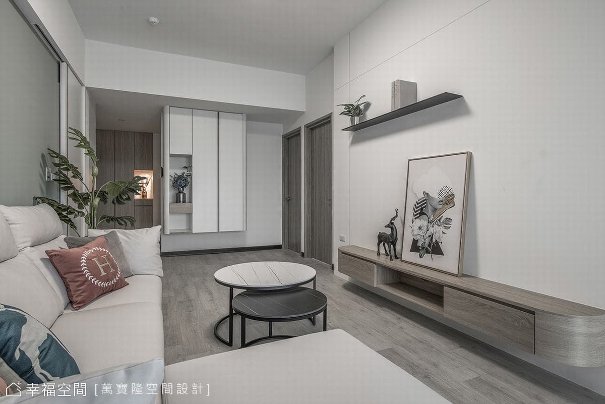 光感入室 圍塑北歐清新宅│26坪