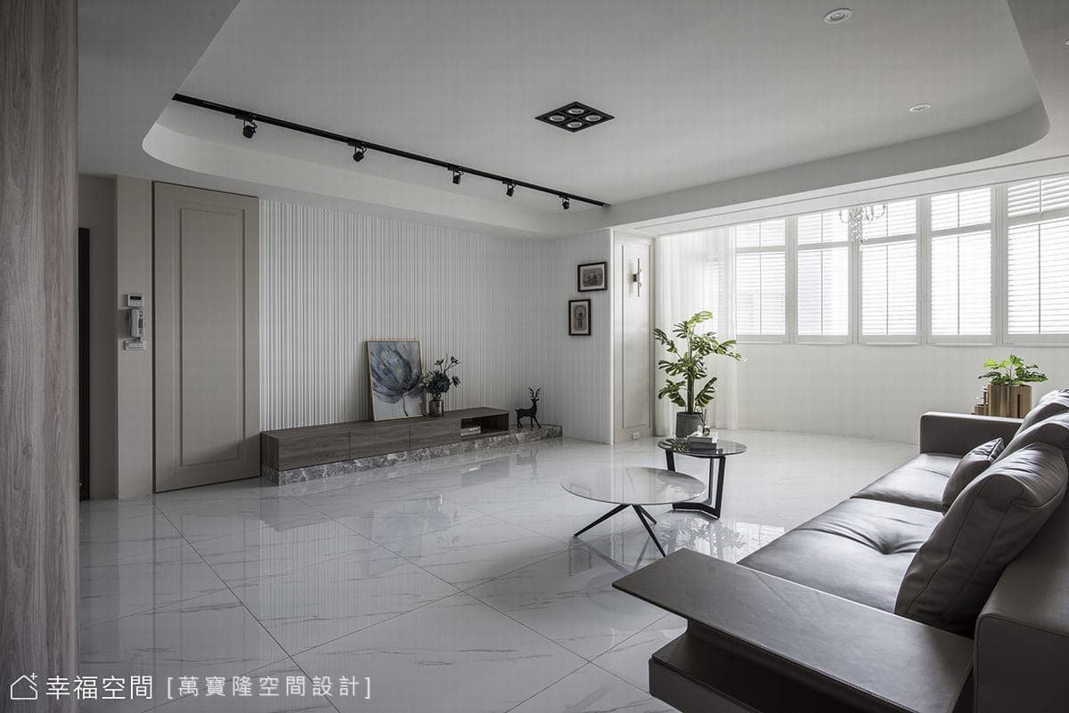 全室老屋翻新 變身質淨現代美宅│現代風│45坪